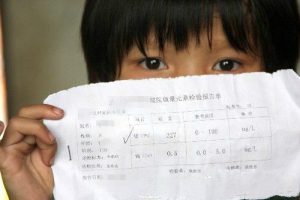 lead poisoning in local children