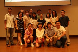 environmental journalists at the 6th China Environmental Press Awards held on July 14.