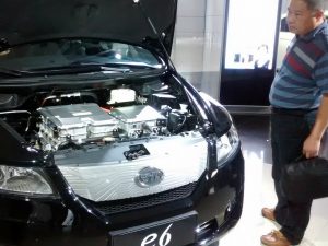 <p>BYD Auto&#39;s e6 electric car&nbsp;(Image by&nbsp;East-West</p>