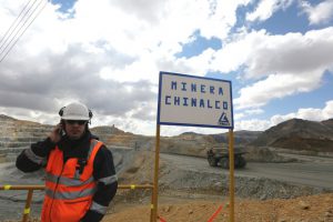 The Toromocho copper mine in Peru's central Andean region, 4,500m above sea leve