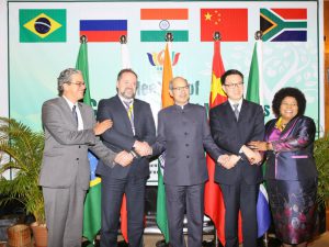 <p>Environment ministers from BRICS countries meet in Goa, India, in advance of the bloc&#8217;s 8th annual summit held this weekend. (Image by brics2016gov.i</p>