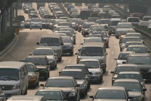 <p>As car usage increases, China is looking to limit growth in transport emissions by incentivising&nbsp;electric vehicles (Image by&nbsp;poeloq)</p>