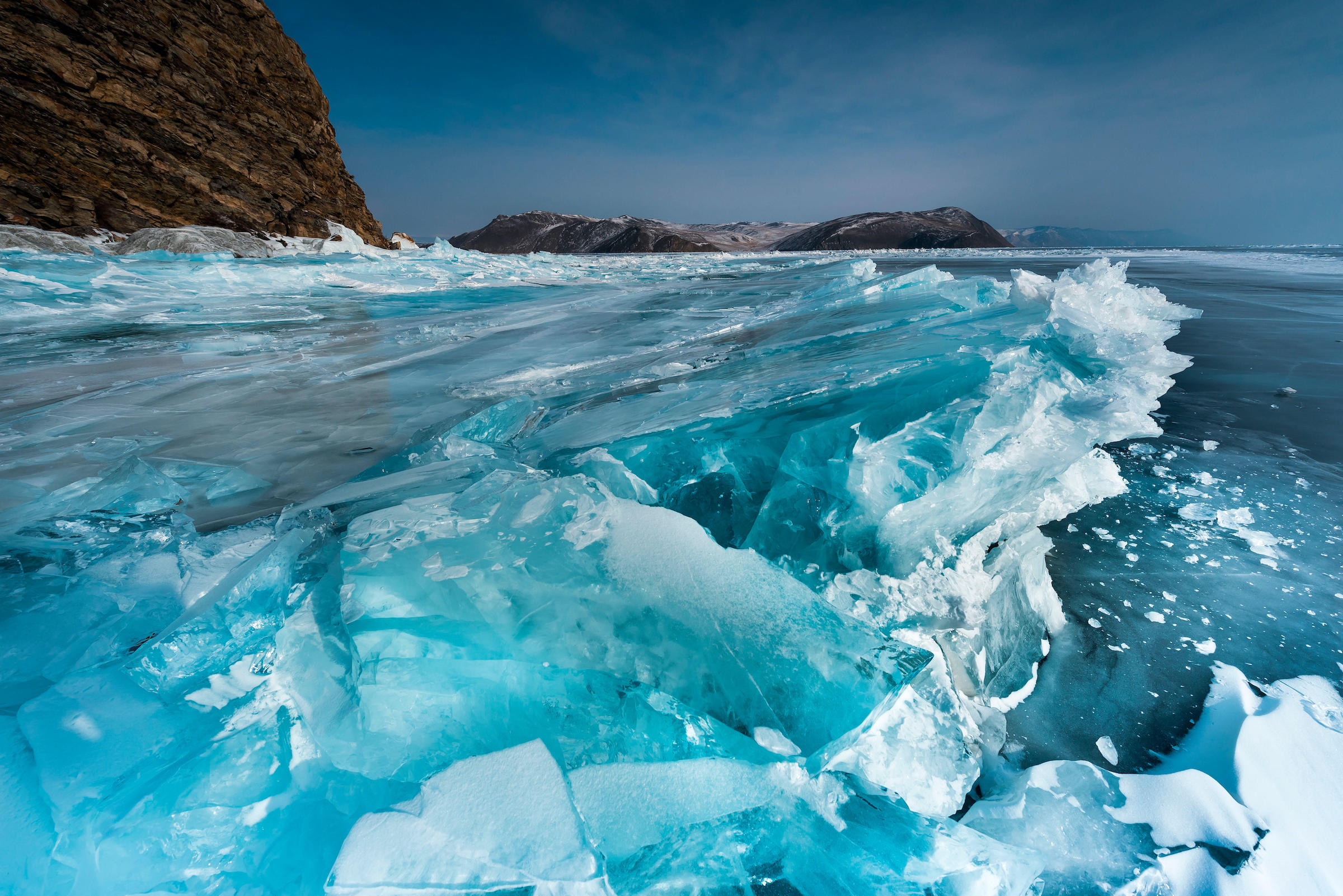 Lake Baikal Pipeline Threatens Critical Ecosystem   P7MYXJ Lake Baikal 