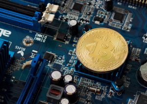 <p>Vast amounts of electricity are needed to run computers for blockchain technology like Bitcoin, a popular cryptocurrency (Image: Marco Verch)</p>