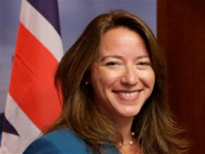 <p>Sherry Madera, chair of the Green Belt and Road Investor Alliance, and special adviser for Asia at the City of London Corporation (Image provided)</p>
