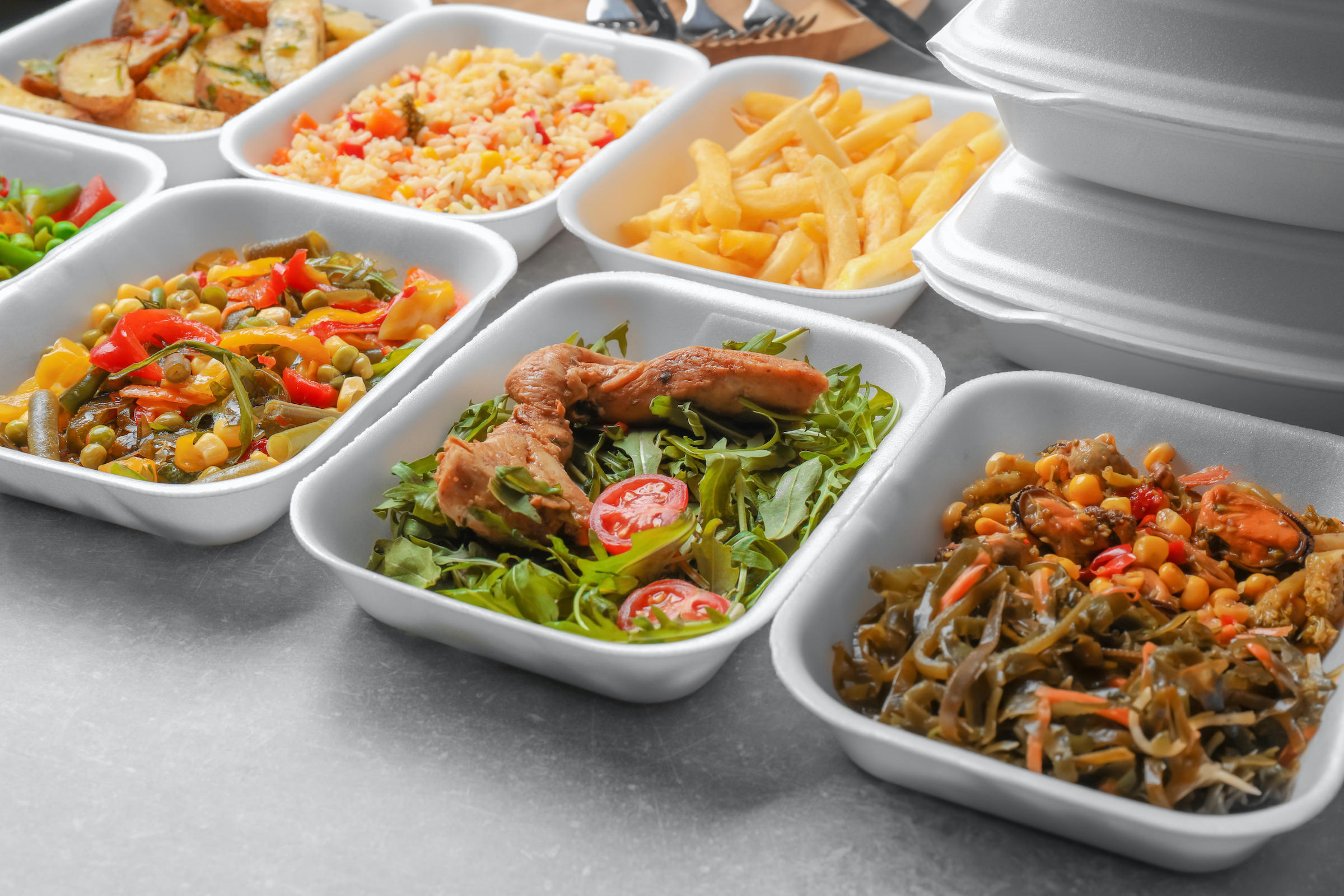 Takeout has a plastic problem. Do reusable containers help?