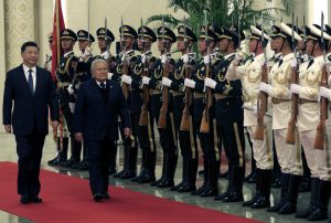 <p>Chinese President Xi Jinping with Salvadorean counterpart Salvador S&aacute;nchez Cer&eacute;n. The two countries established diplomatic relations in 2018 (Image: Presidencia El Salvador)</p>