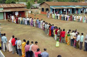 <p>Voting in Guwahati, Assam (Image: Public.Resource.Org)</p>