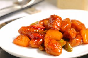 &ldquo;Sweet and Sour Omnipork&rdquo; made from plant protein&nbsp;(Image: Omnipork)