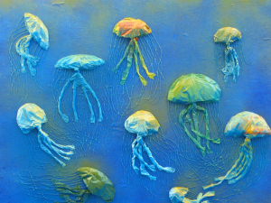 <p>Jellyfish. Bobbing along the ocean surface, plastic bags are mistaken for jellyfish by hungry turtles.&nbsp;</p>