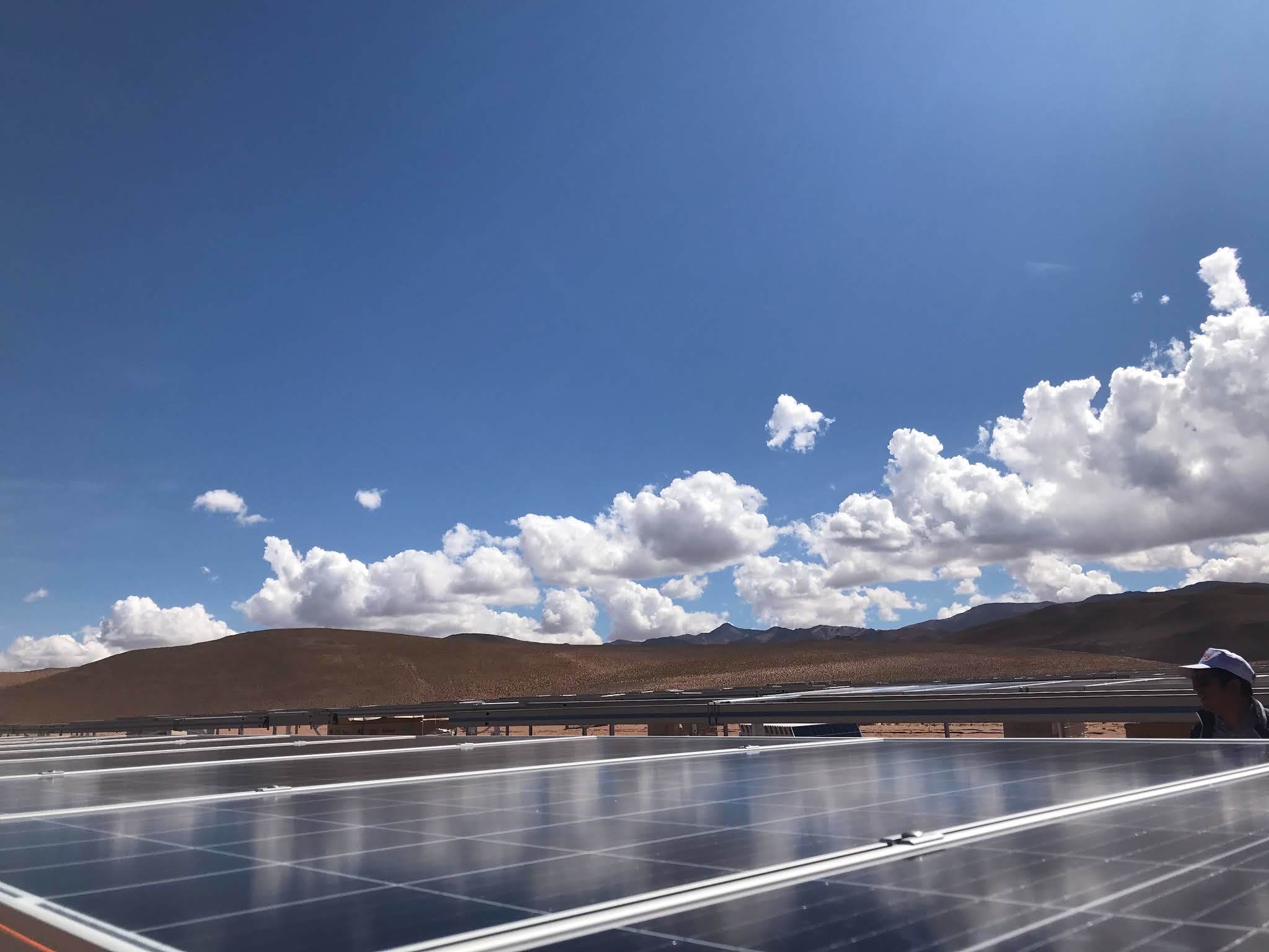 Latin America’s largest solar plant at Cauchari