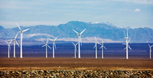 Dabancheng Wind Farm, Xinjiang Uyghur Autonomous Region, China