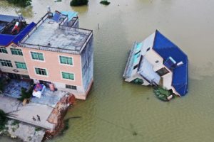 In the absence of large-scale structural adaptation, economic losses from river floods in China are predicted to increase by 82% in the next 20 years (Image: Alamy)