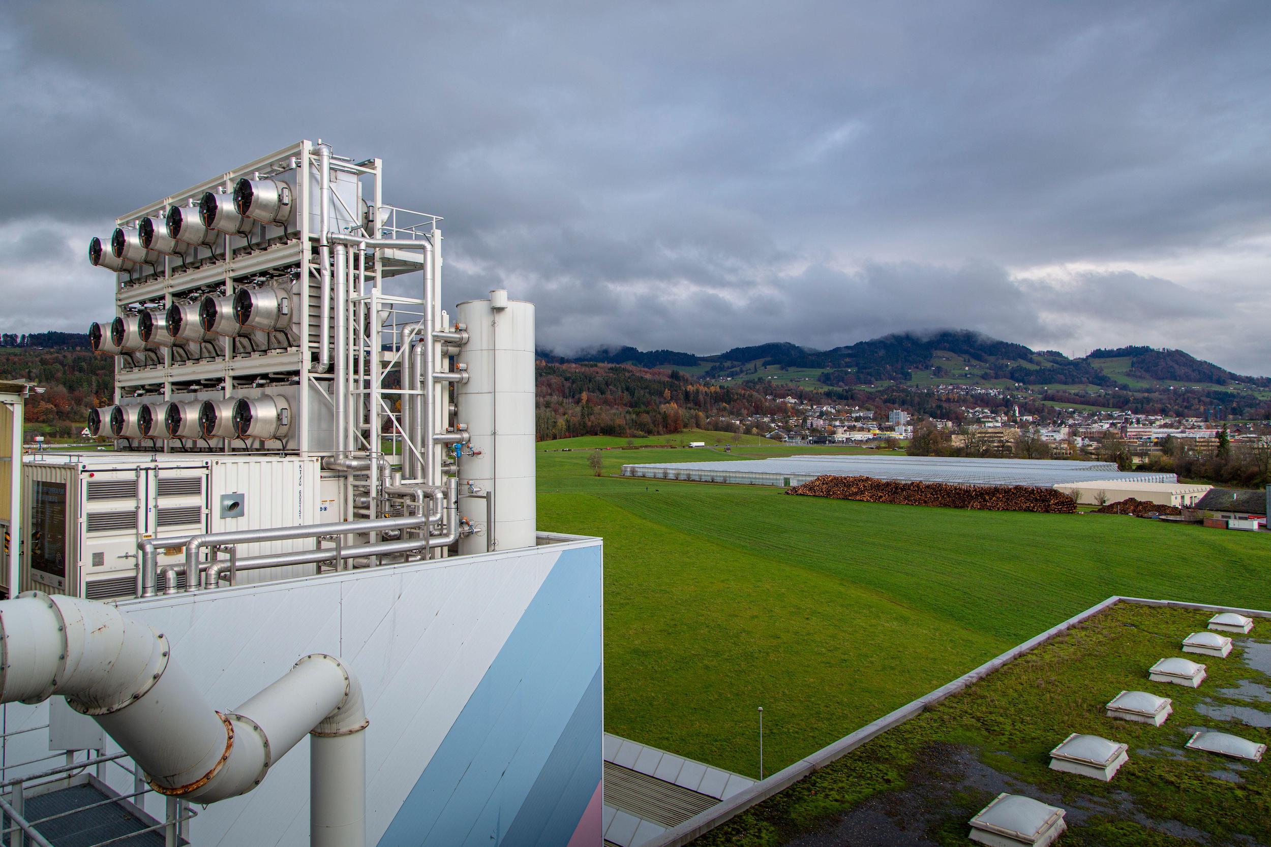 direct air capture facility in switzerland
