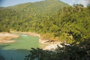 <p>The Teesta comes down from the Himalayas and enters the plains of West Bengal, before flowing into Bangladesh (Image: Alamy)</p>