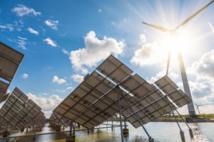 Wind and solar power generation, Shanghai