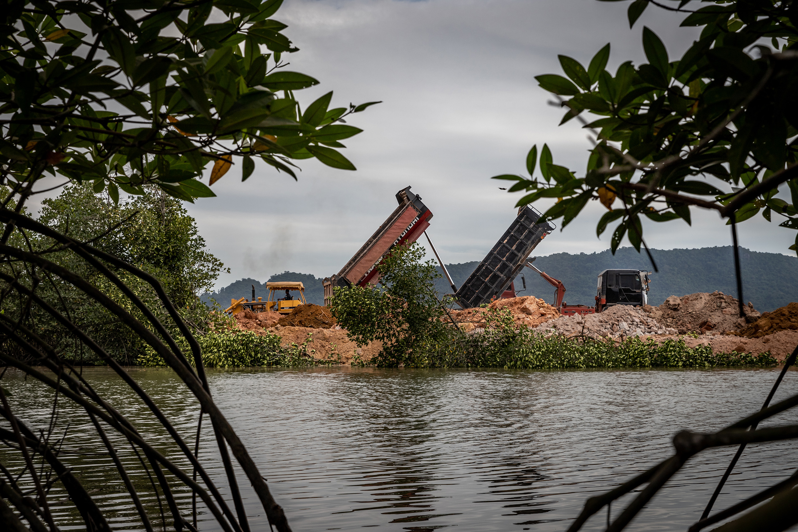 Mangrove Forest resort in Koh Kong Province, Cambodia 