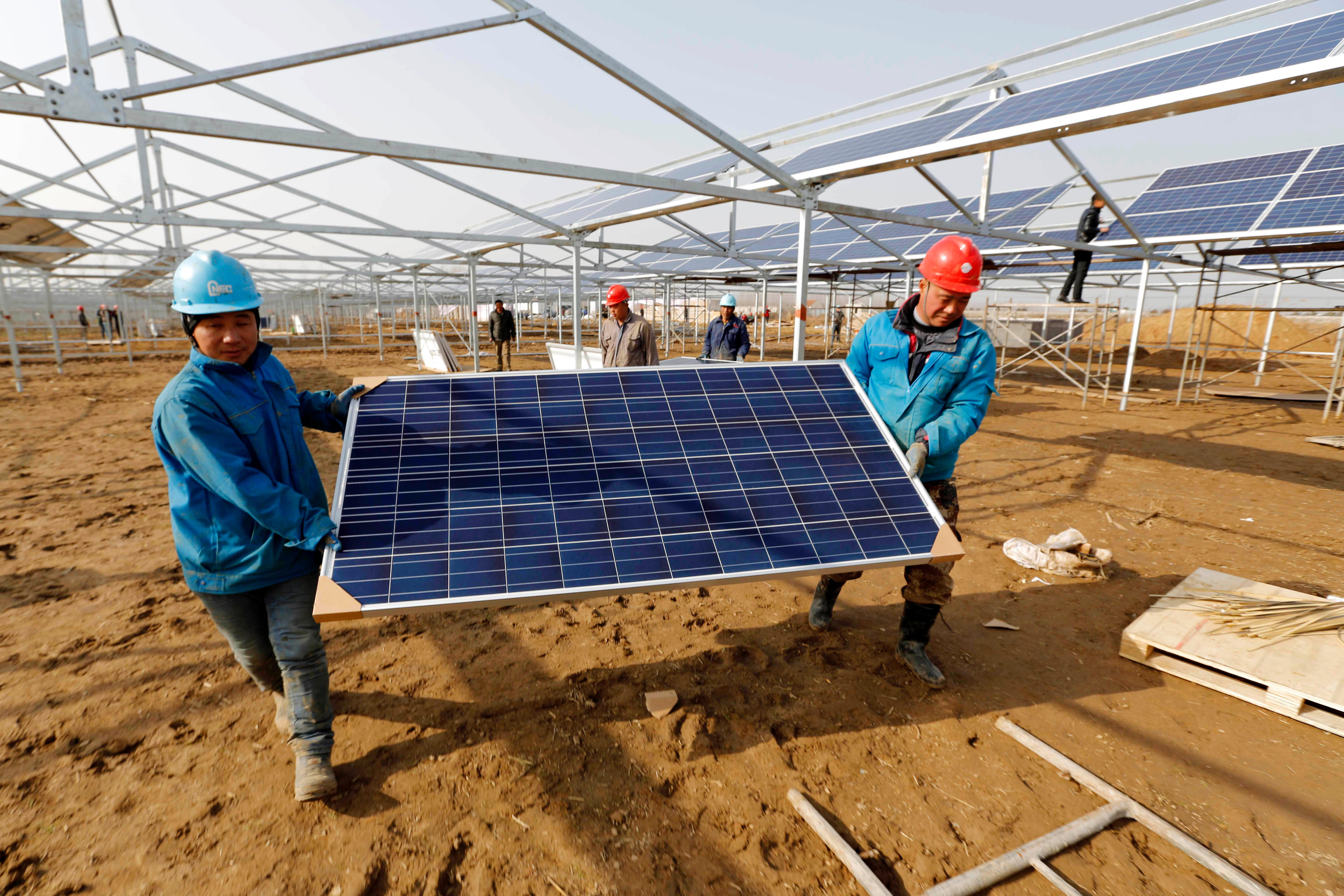 Wang Yi emphasises the 14th Five Year Plan's call to build a “modern energy system” – clean, low-carbon, safe and efficient (Image: Alamy)