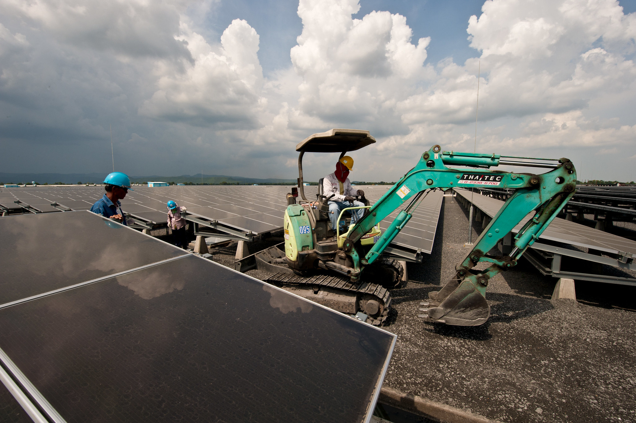 solar farm in Thailand, asian development bank