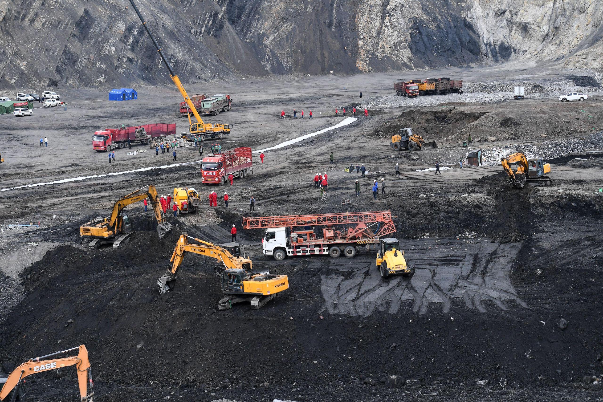 coal mine china qinghai province