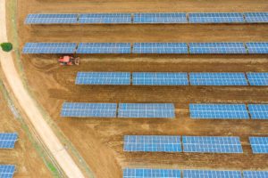 A “solar + agriculture” project in Yuncheng, Shanxi province