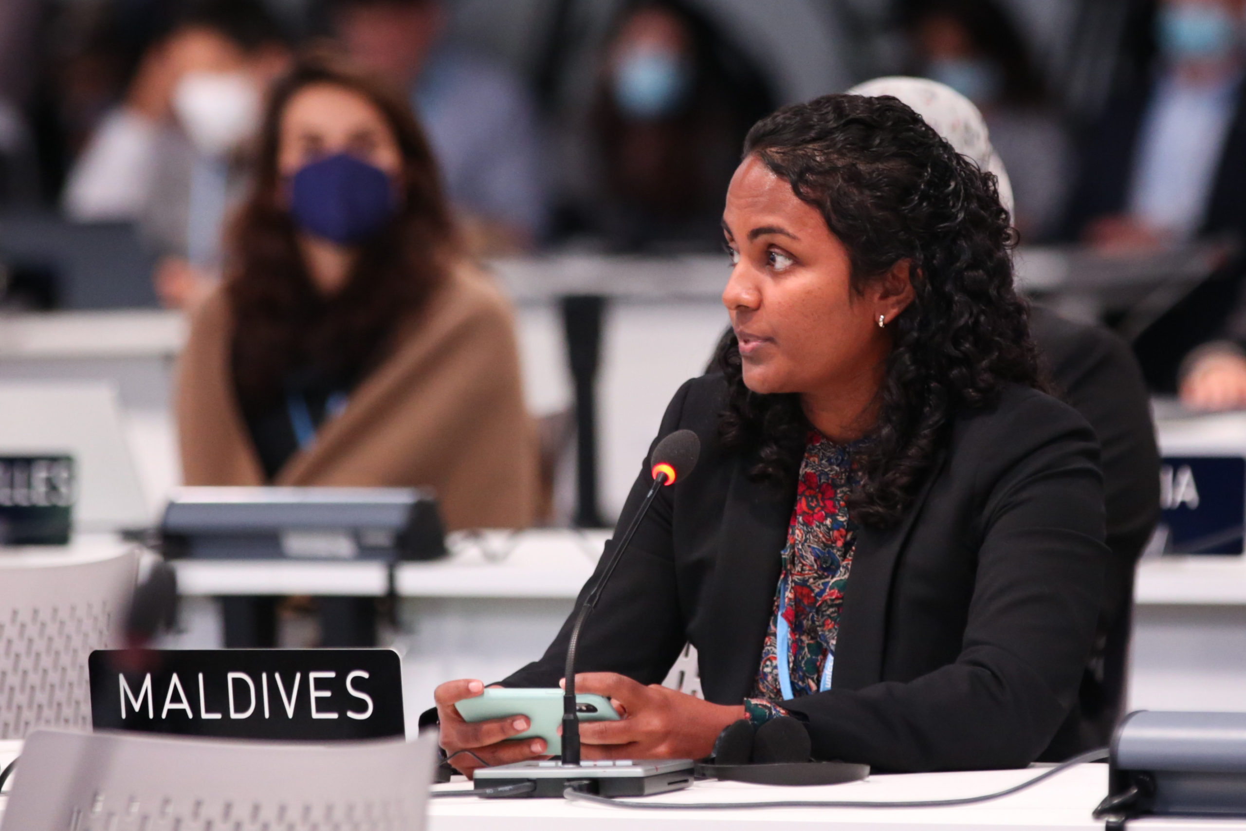Maldives-delegates-at-COP26