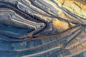 <p>An open pit coal mine in Ejin Horo Banner, Ordos city, Inner Mongolia, China (Image: Wang Zheng / Alamy)</p>