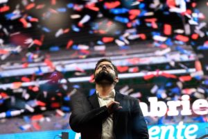 Chile's president-elect Gabriel Boric