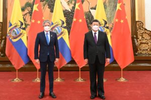 <p>Chinese President Xi Jinping met with Ecuadorian President Guillermo Lasso, February 5 (Image: Alamy)</p>