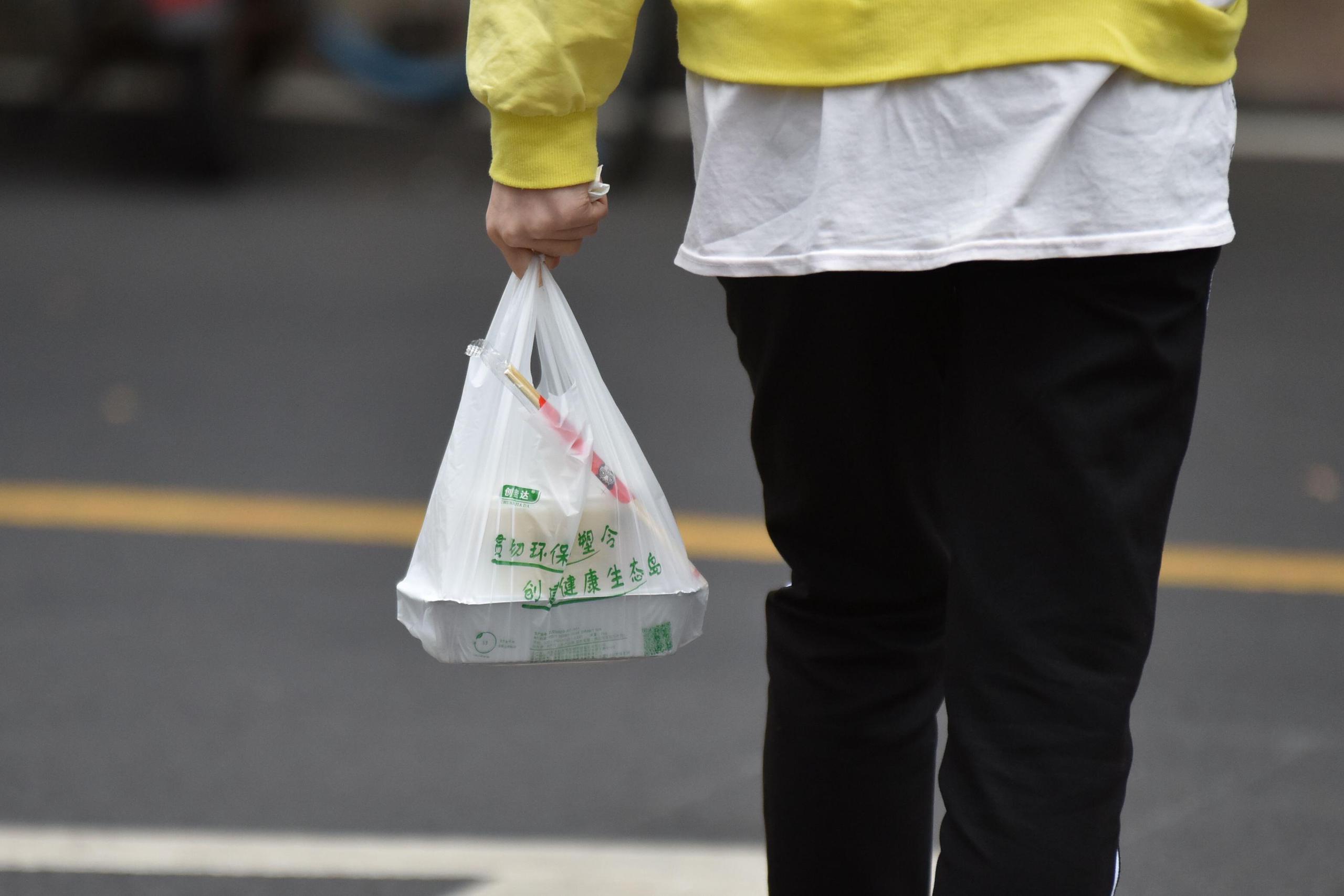 White Printed Biodegradable Plastic Bags, For Grocery, Capacity: 500 Grams  To 8 Kg at Rs 555/kg in Bhopal