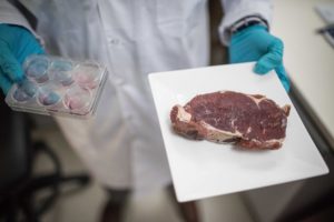 <p>Israeli tech start-up Aleph Farms says it can grow a steak from stem cells in three to four weeks. Founded in 2017, the company expects to gain regulatory approval to sell its products by the end of this year. (Image: Ilia Yechimovich / Alamy)</p>