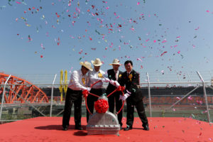 <p>Chinese ambassador to Myanmar, Yang Houlan, attends the 2015 inauguration of an oil unloading terminal on Myanmar’s Madè Island, the start of the China–Myanmar crude oil pipeline. Overseas oil and gas projects have been major recipients of Chinese policy bank funding over the last decade, but this may be about to change. (Image: Alamy)</p>