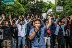 A-2020-protest-in-Bandung-against-the-Omnibus-Law