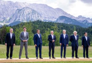 G7 heads of state in Germany, June 2022
