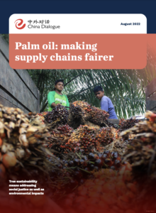 Report cover page | Palm oil: making supply chains fairer