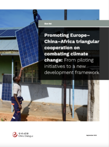 Promoting Europe– China–Africa triangular cooperation on combating climate change