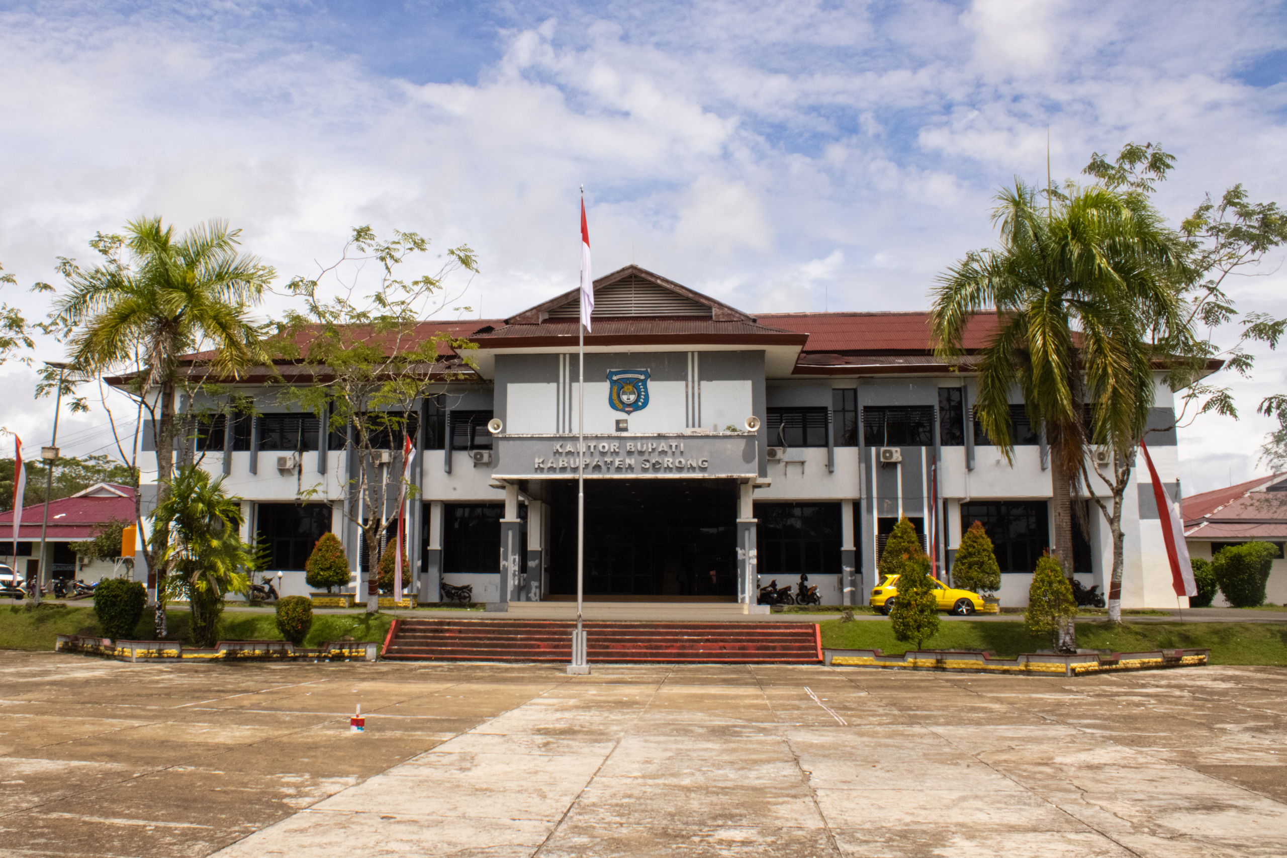 The seat of government in Sorong regency