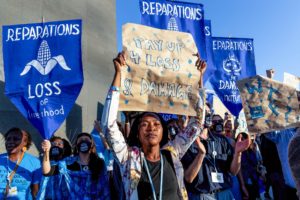 <p>In closing remarks, UN Secretary General Antonio Guterres praised the loss and damage fund but said: “We need to drastically reduce emissions now – and this is an issue this COP did not address.” (Image: SOPA / Alamy)</p>