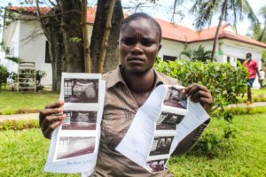 <p>Irine Akinyi, who suffered lead poisoning cause by a poorly managed battery recycling plant in Owino Uhuru, Kenya. An environmental court in Mombasa ordered US$12 million to be paid to the victims. (Image: Alamy)</p>