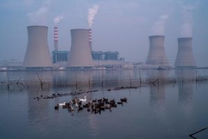 <p>A power plant in Tianjin, China (Image: Alamy)</p>
